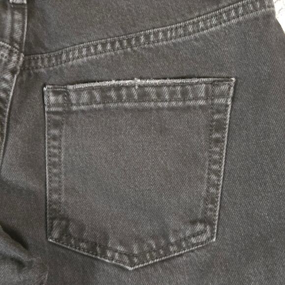 We The Free Black Distressed Maggie Cropped Jeans W26 L27 - Picture 5 of 12